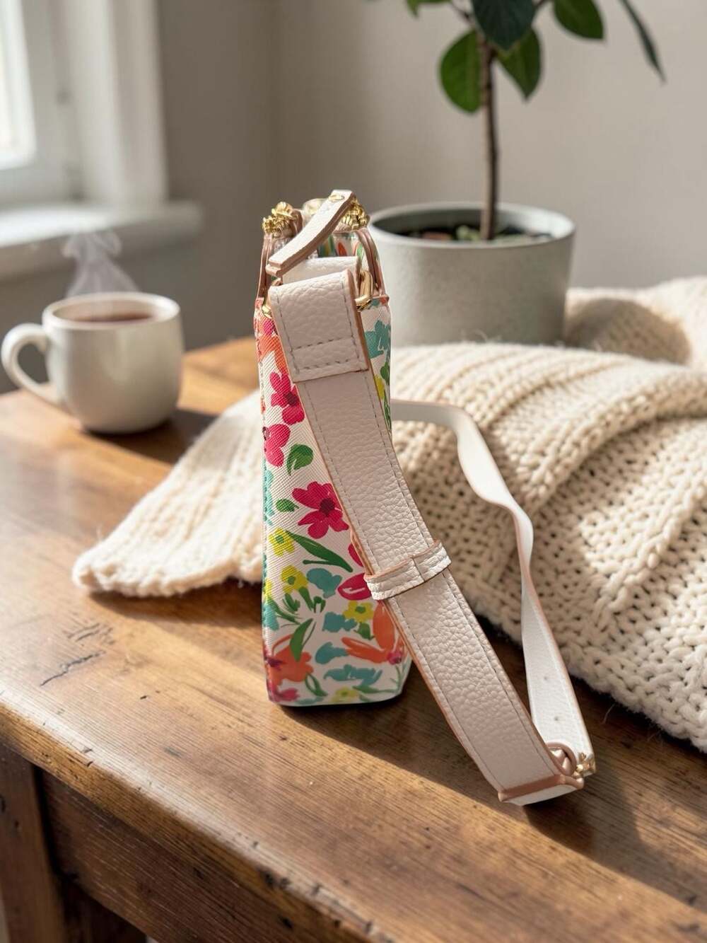 Nanette Lepore Floral Print Crossbody Bag - Picture 3 of 7